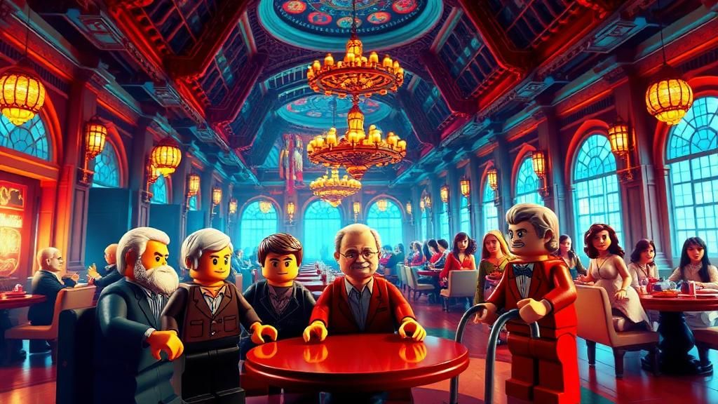 Scenes uit een grandcafe